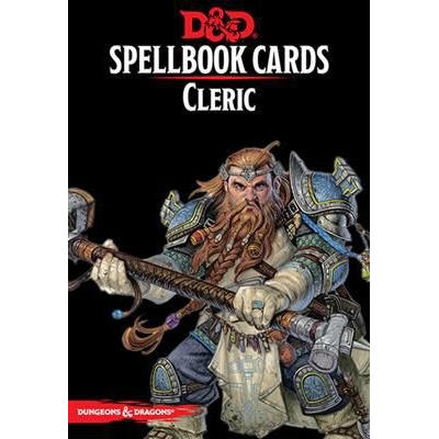 Image of Dungeons & Dragons RPG: Spellbook Cards - Cleric Deck (149 cards)
