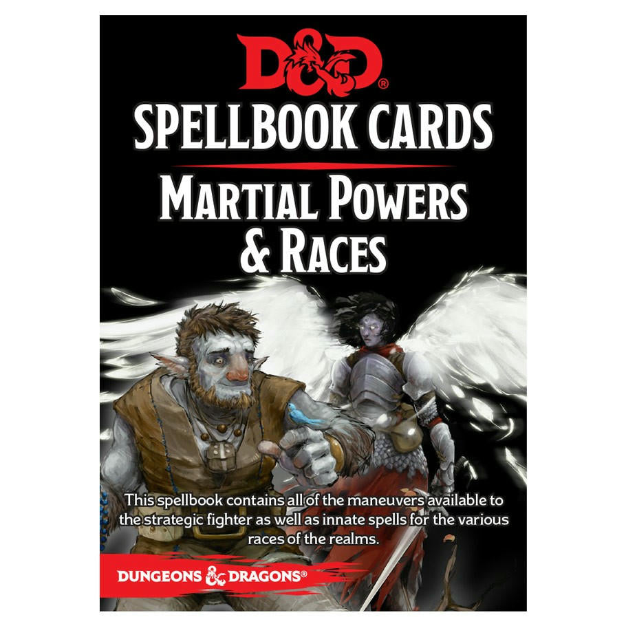 Image of Dungeons & Dragons 5E RPG Martial Powers and Races Deck (61 cards) WOCC56670000