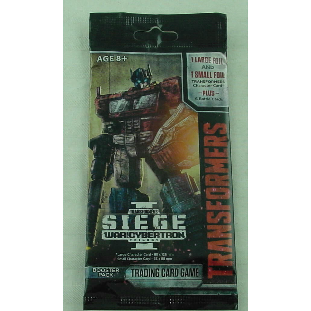 Image of Transformers Trading Card Game TCG War for Cybertron: Sieges Booster Pack 
