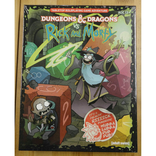 Dungeons & Dragons vs Rick and Morty (D&D Tabletop Roleplaying Game