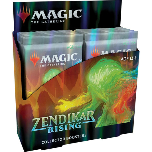 Magic: The Gathering Zendikar Rising Collector Booster Box | 12 Packs