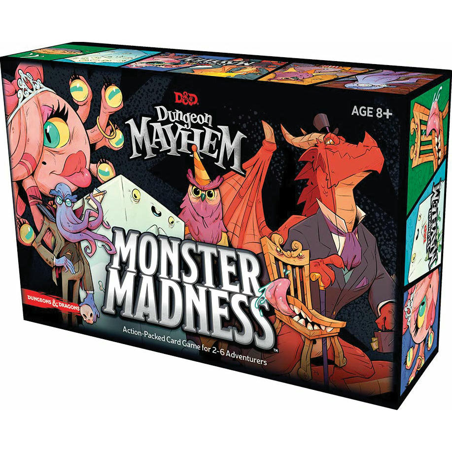 Image of Dungeon Mayhem: Monster Madness fantasy card game Wizards of the Coast WOCC7888
