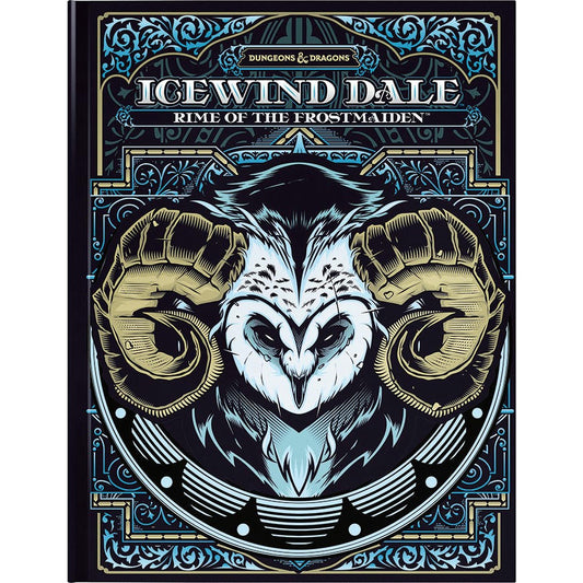 D&D Ice Wind Dale: Rime of The Frost Maiden Alternate Hard Cover