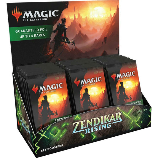 Image of Magic The Gathering Zendikar Rising Set Booster Box (English, 30 pack) C83230000