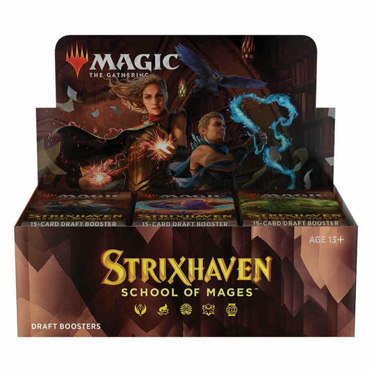 Magic The Gathering Strixhaven Draft Booster Box | 36 Packs (540