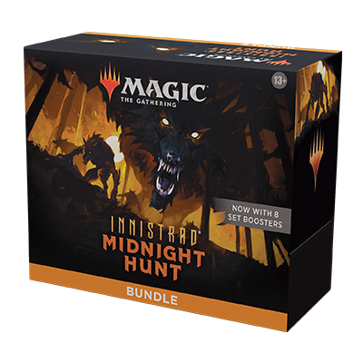 Magic: The Gathering Innistrad: Midnight Hunt Bundle | 8 Set Boosters