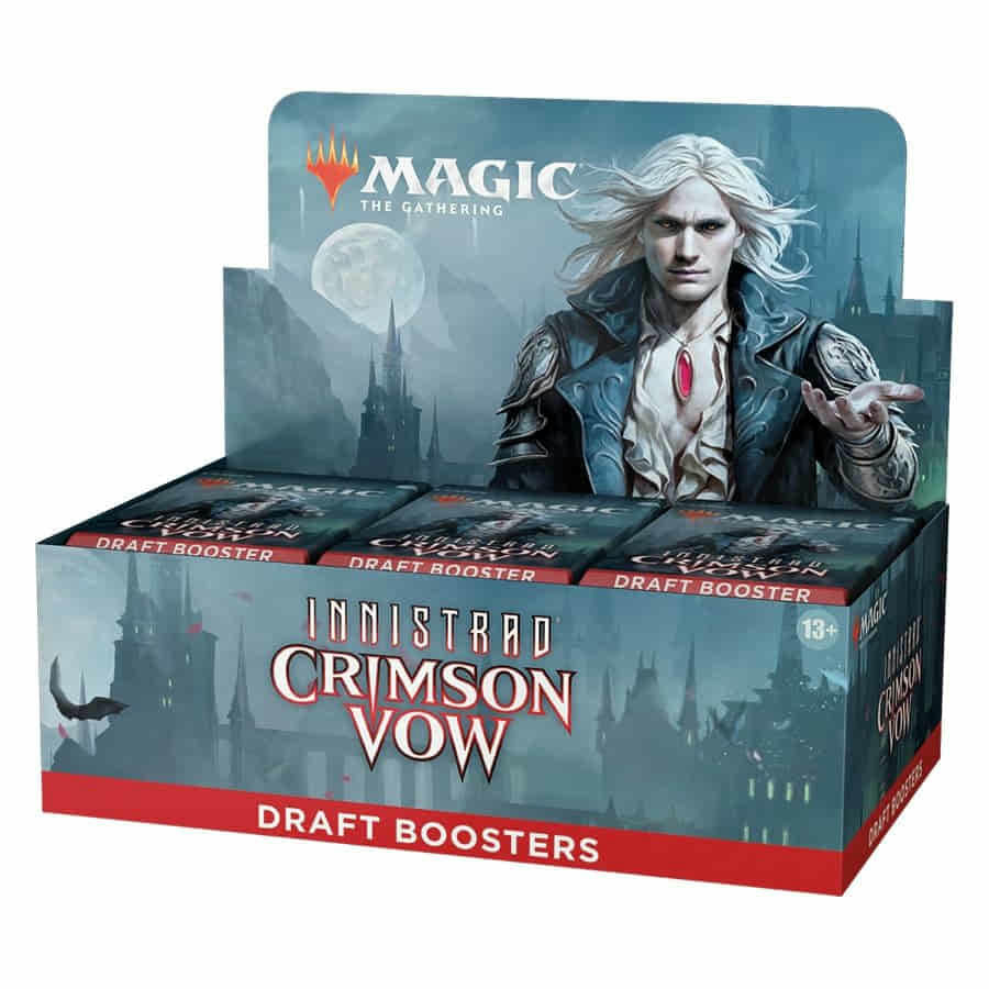 Image of Magic The Gathering Innistrad: Crimson Vow Draft Booster Box English,36 packs