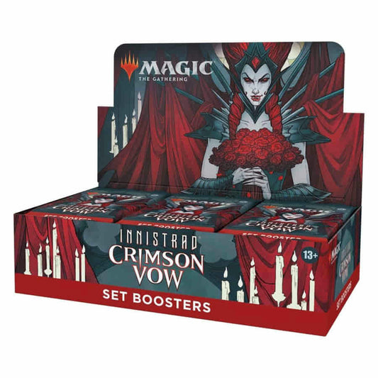 Image of Magic The Gathering Innistrad: Crimson Vow Set Booster Display Box 30 Packs ENG