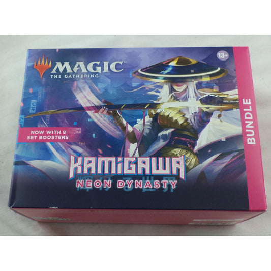 Magic: The Gathering Kamigawa: Neon Dynasty Bundle | 8 Set Boosters +