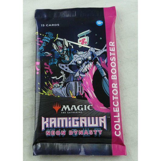 Image of Magic The Gathering Kamigawa: Neon Dynasty 15-Card Collector's Booster Pack
