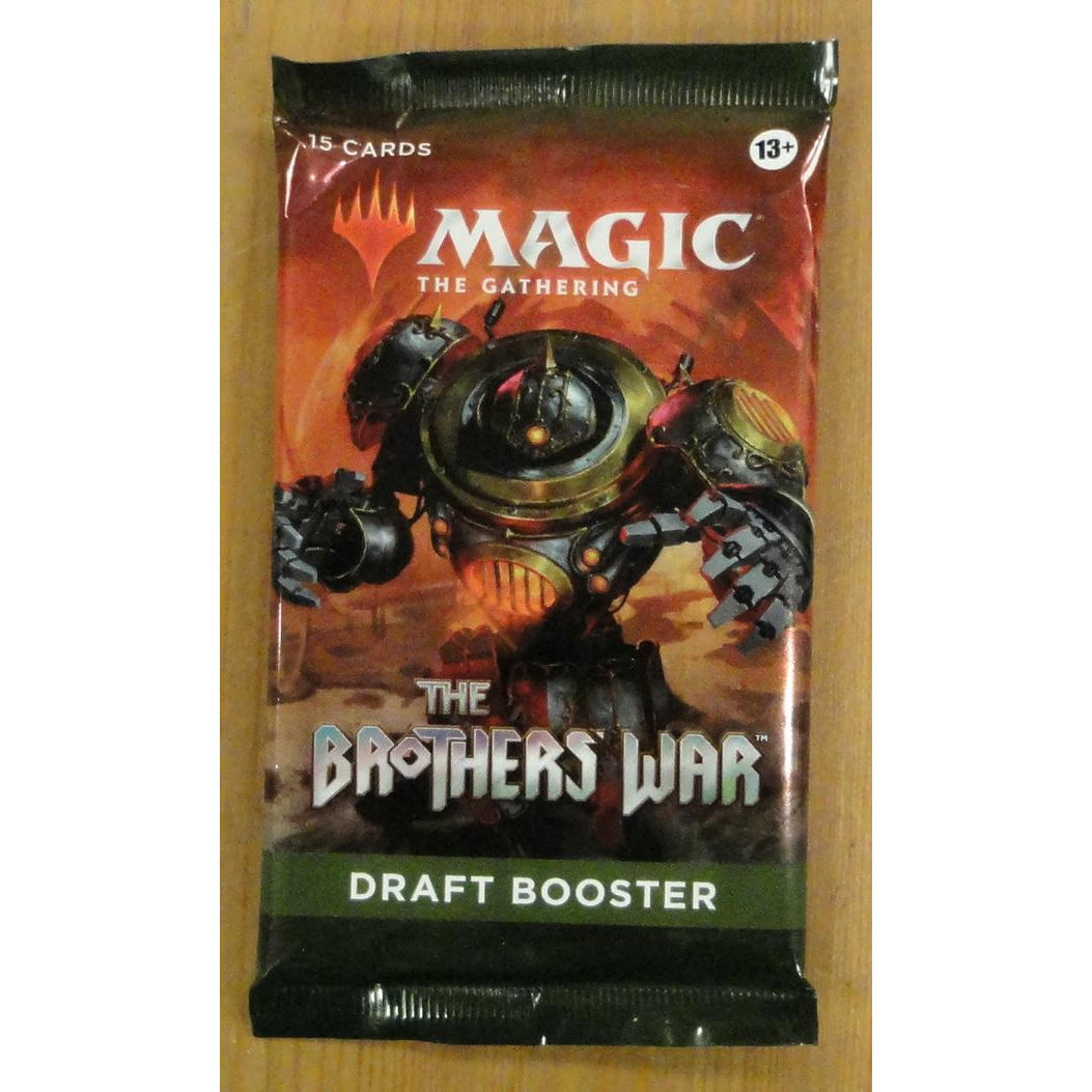 Image of Magic The Gathering Brothers Wars 15-Card Draft Booster Pack ENG