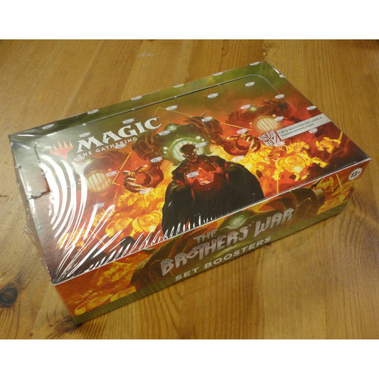 Image of Magic The Gathering The Brothers War 12-Card Set Booster Box ENGLISH