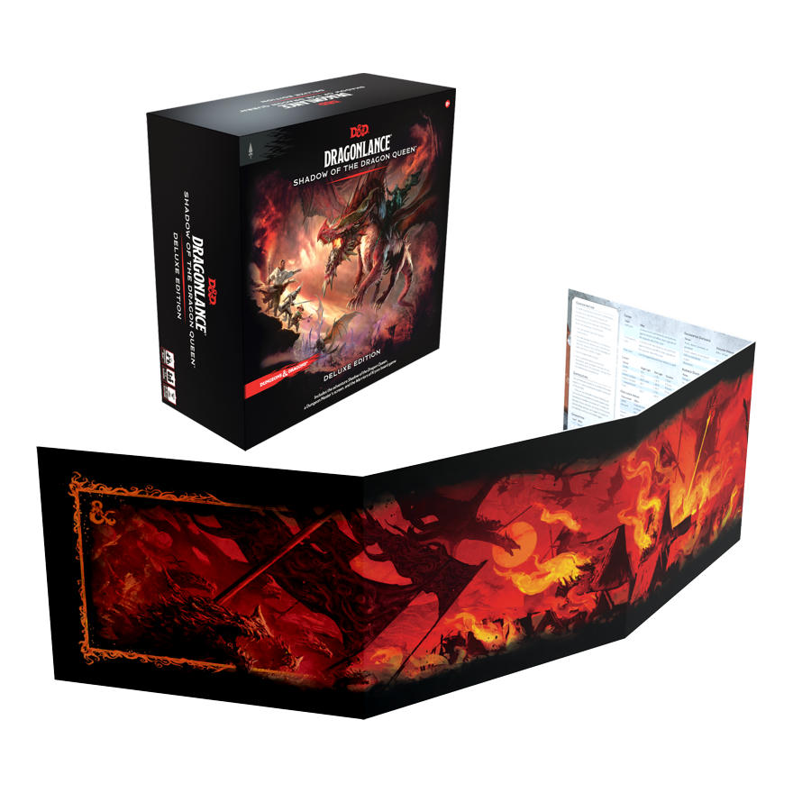 Dungeons & Dragons 5th Dragonlance: Shadow of the Dragon Queen Deluxe Edition