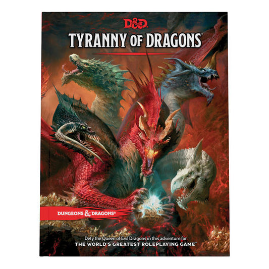 Dungeons & Dragon D&D 5E 5th Edition Tyranny of Dragons Adventure (Hardcover)