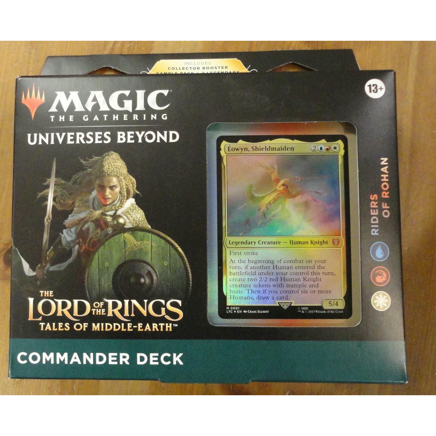 Image of Magic the Gathering Tales of Middle Earth Riders of Rohan Commander Deck