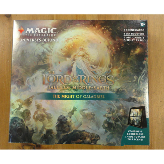 Image of Magic The Gathering Lord of the Rings The Might of Galadriel Scene Box Set