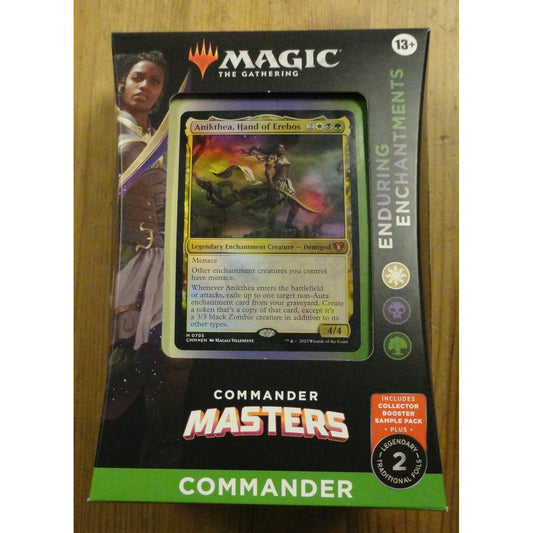 Image of Magic the Gathering Commander Masters Enduring Enchantments Commander Deck 