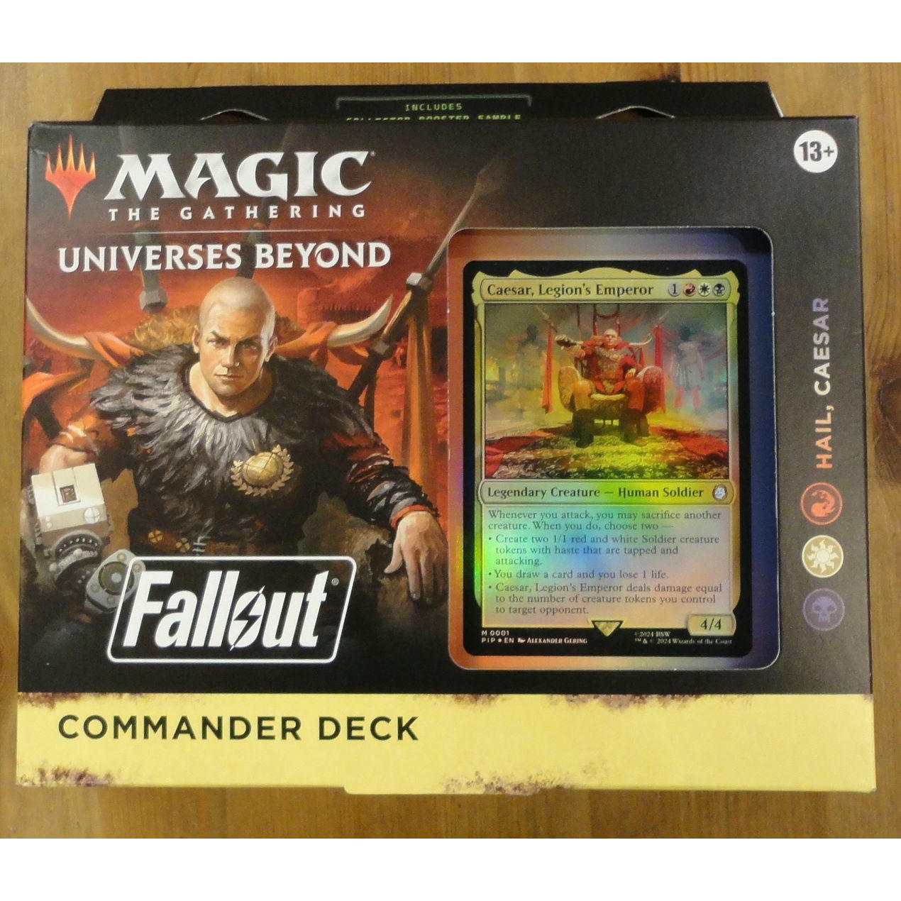 Image of Magic the Gathering Fallout Hail, Caesar Commander Deck White/Red/Black