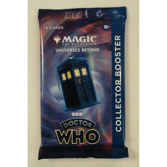 Image of Magic The Gathering Universes Beyond BBC Doctor Who Collector's Booster Pack ENG