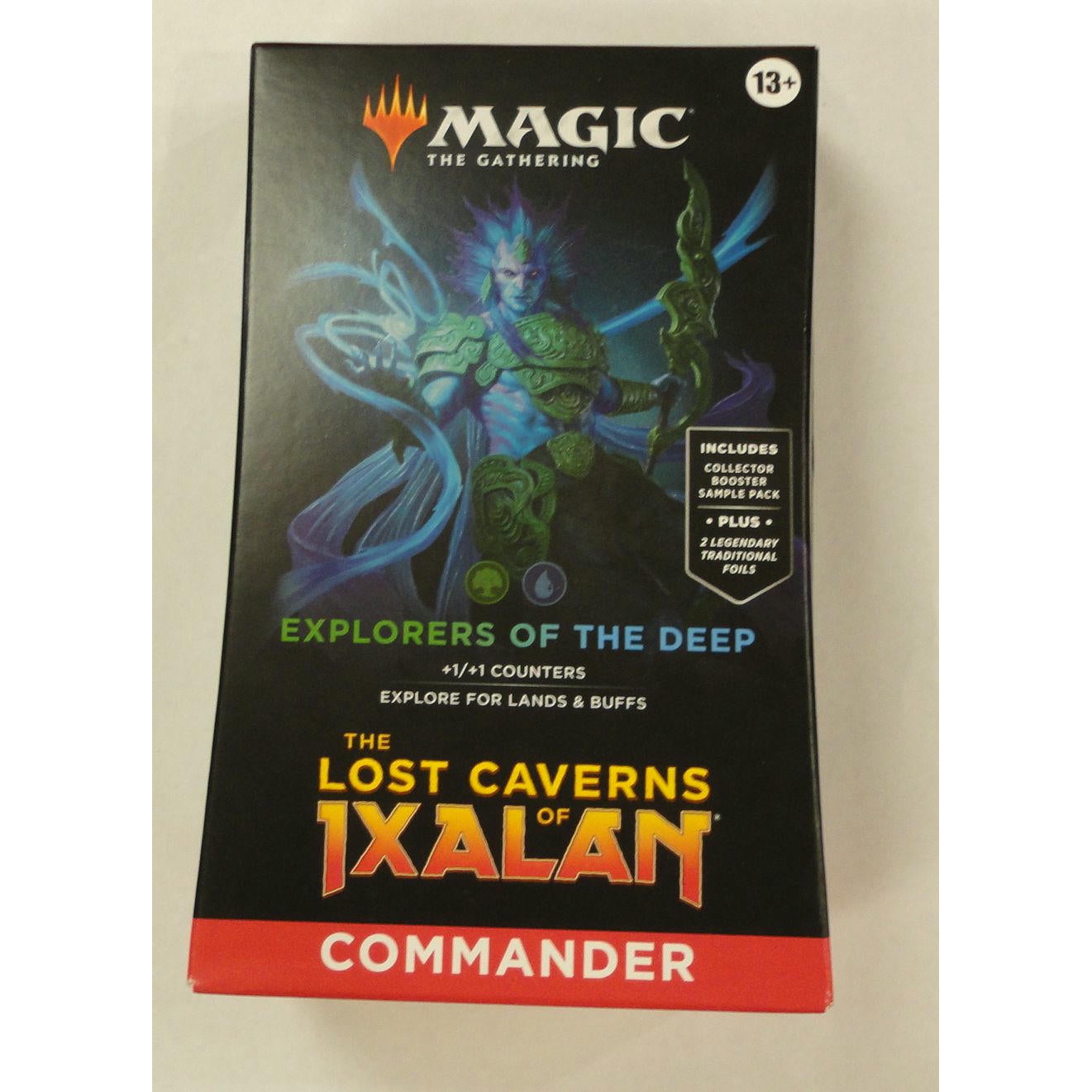Image of Magic the Gathering Explorers of the Deep Commander Deck Lost Caverns of Ixalan