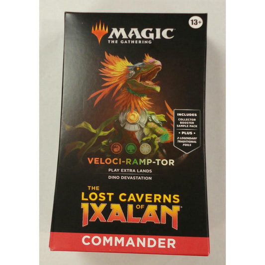 Image of Magic the Gathering Veloci-ramp-tor Commander Deck Lost Caverns of Ixalan