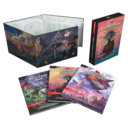 Image of Dungeons & Dragons 5E Planescape Adventures in the Multiverse Boxed Set D&D RPG