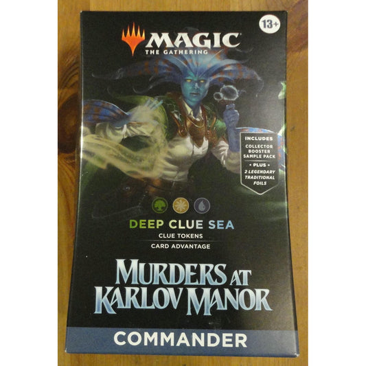 Image of Magic the Gathering Murders at Karlov Manor Deep Clue Sea Commander Deck