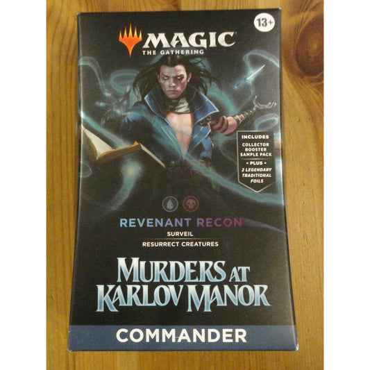 Image of Magic the Gathering Murders at Karlov Manor Revenant Recon Commander Deck