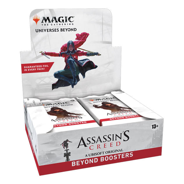 Magic The Gathering Assassin's Creed 7-Card Beyond Booster Display Box ENG