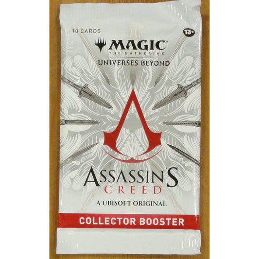 Image of Magic The Gathering Assassin's Creed 10-Card Collector's Booster Pack ENG