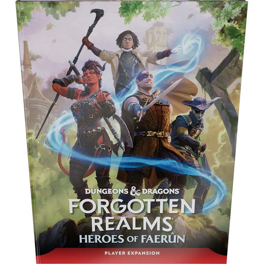 D&D RPG: Forgotten Realms - Heroes of Faerun Hard Cover