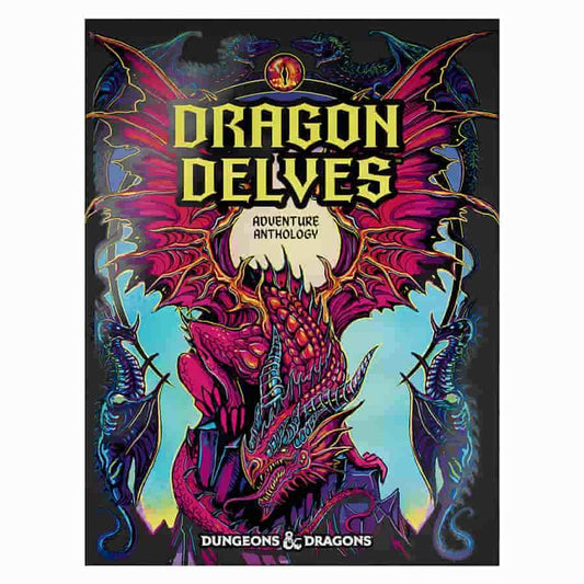 D&D Dragon Delves Hard Cover Alternate Art Cover