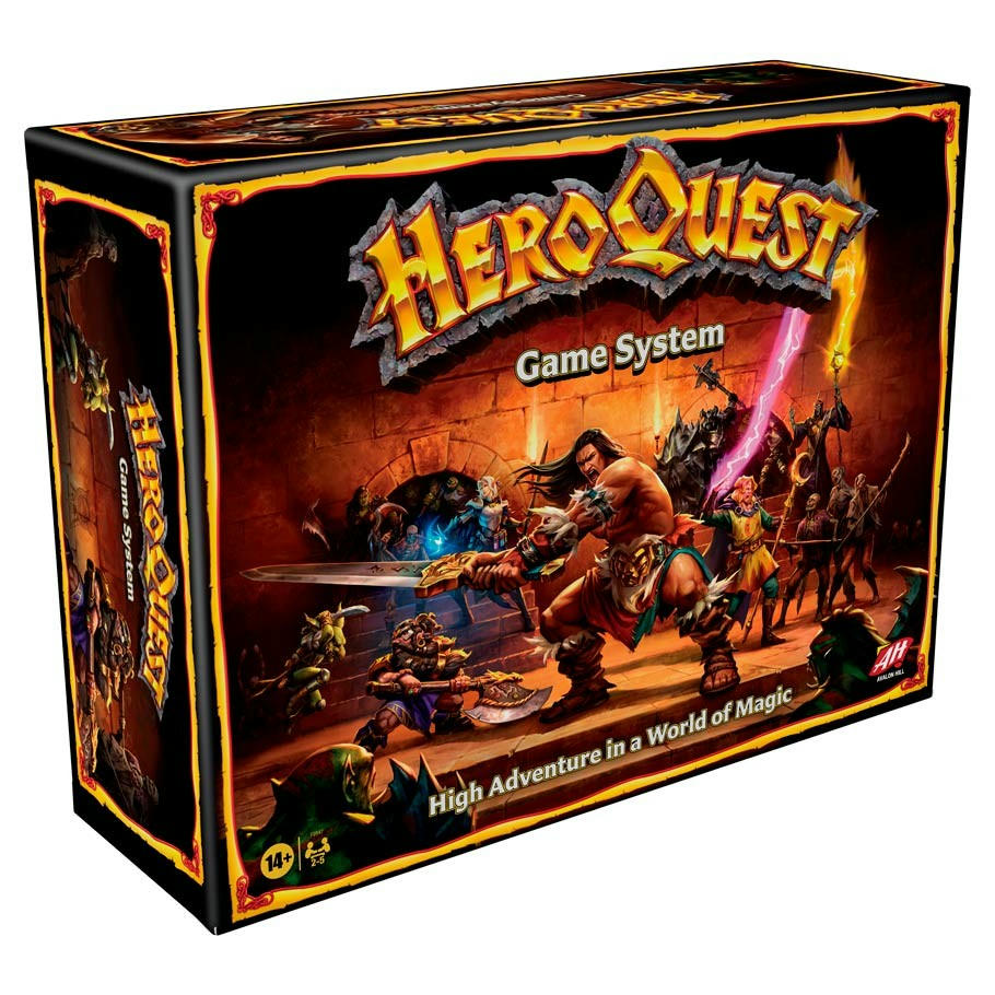 Image of Heroquest Fantasy Board Game (2022 Edition) by Hasbro HSBF2847