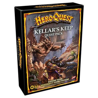 Image of Heroquest Fantasy Board Game: Kellar's Keep Quest Pack Expansion by Hasbro