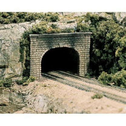 Image of Woodland Scenics N-Scale Cut Stone Double Track Tunnel Portals WOOC1157