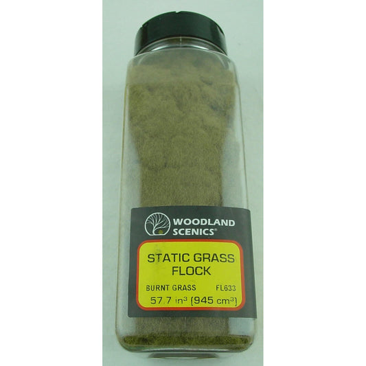 Image of Woodland Scenics Burnt Grass Static Grass Flock (57.7 cubic inches) WOOFL633