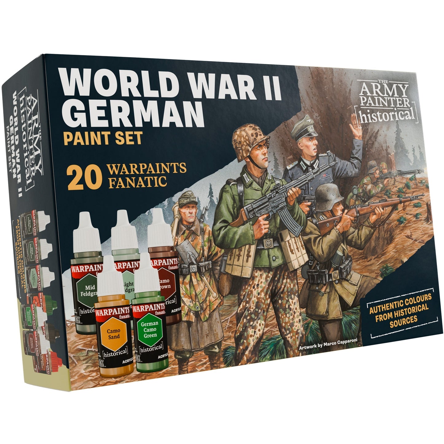 Warpaints Fanatic: Historical - WWII German Paint Set