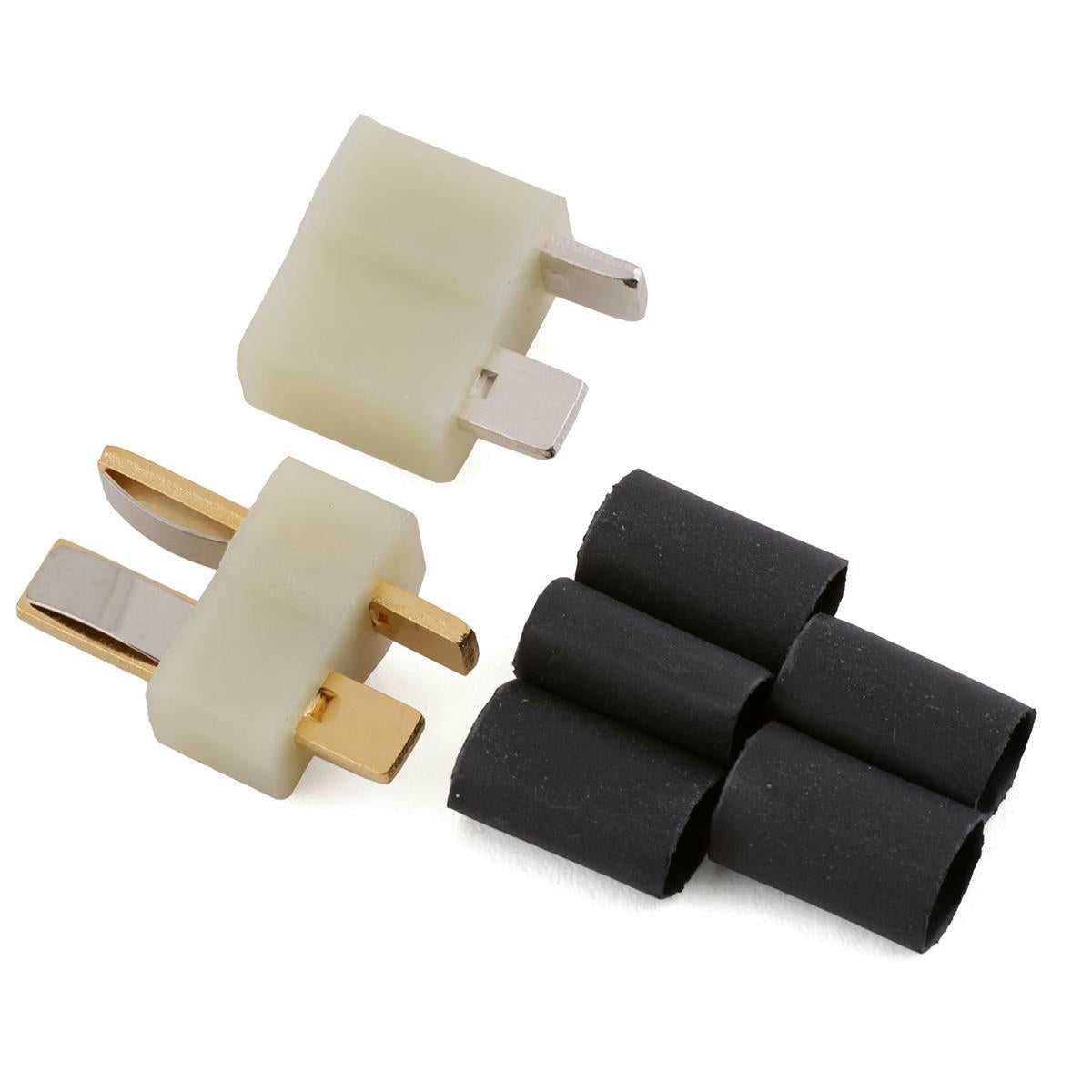 Image of Deans Female/Male HW High Temp Ultra Plugs w/Heat Shrink WSD1320 fits 12-16GA