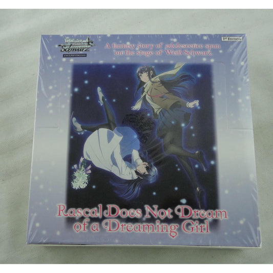 WEISS SCHWARZ: BOOSTER: RASCAL DOES NOT DREAM OF A DREAMING GIRL Box (16 Packs)