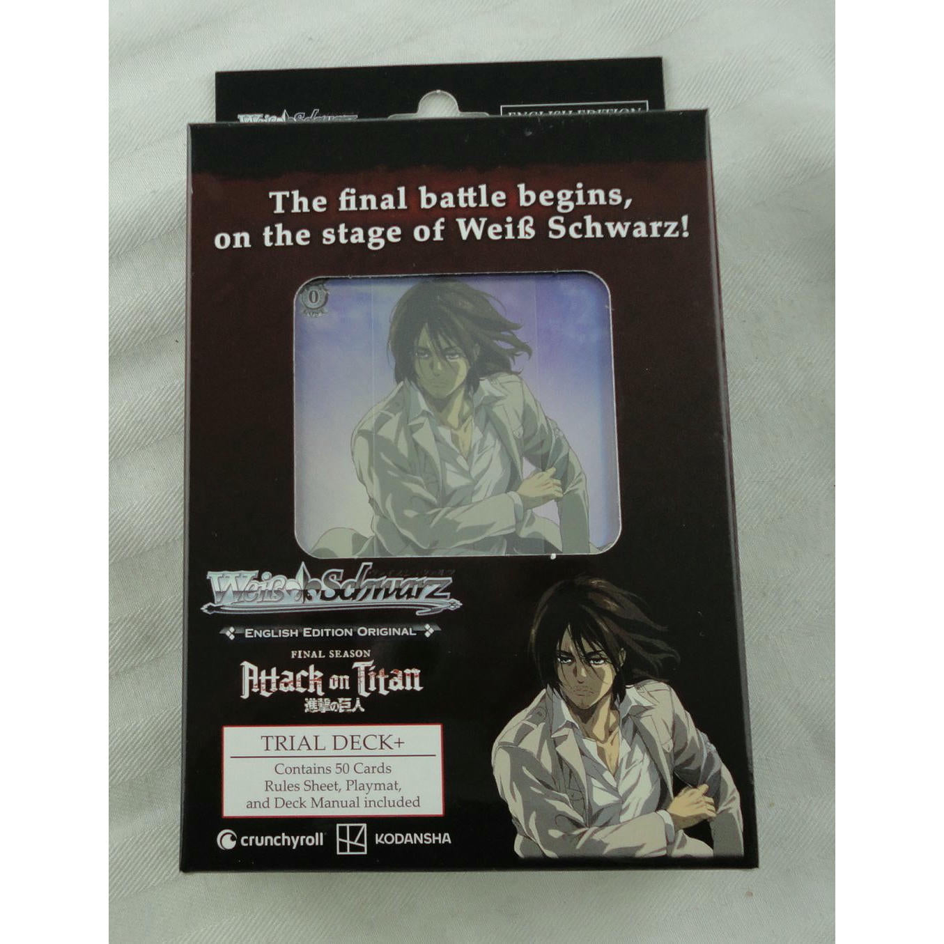 Image of Weiss Schwarz TCG: Attack on Titan: Final Season TD+ Trial Deck+ WeiB