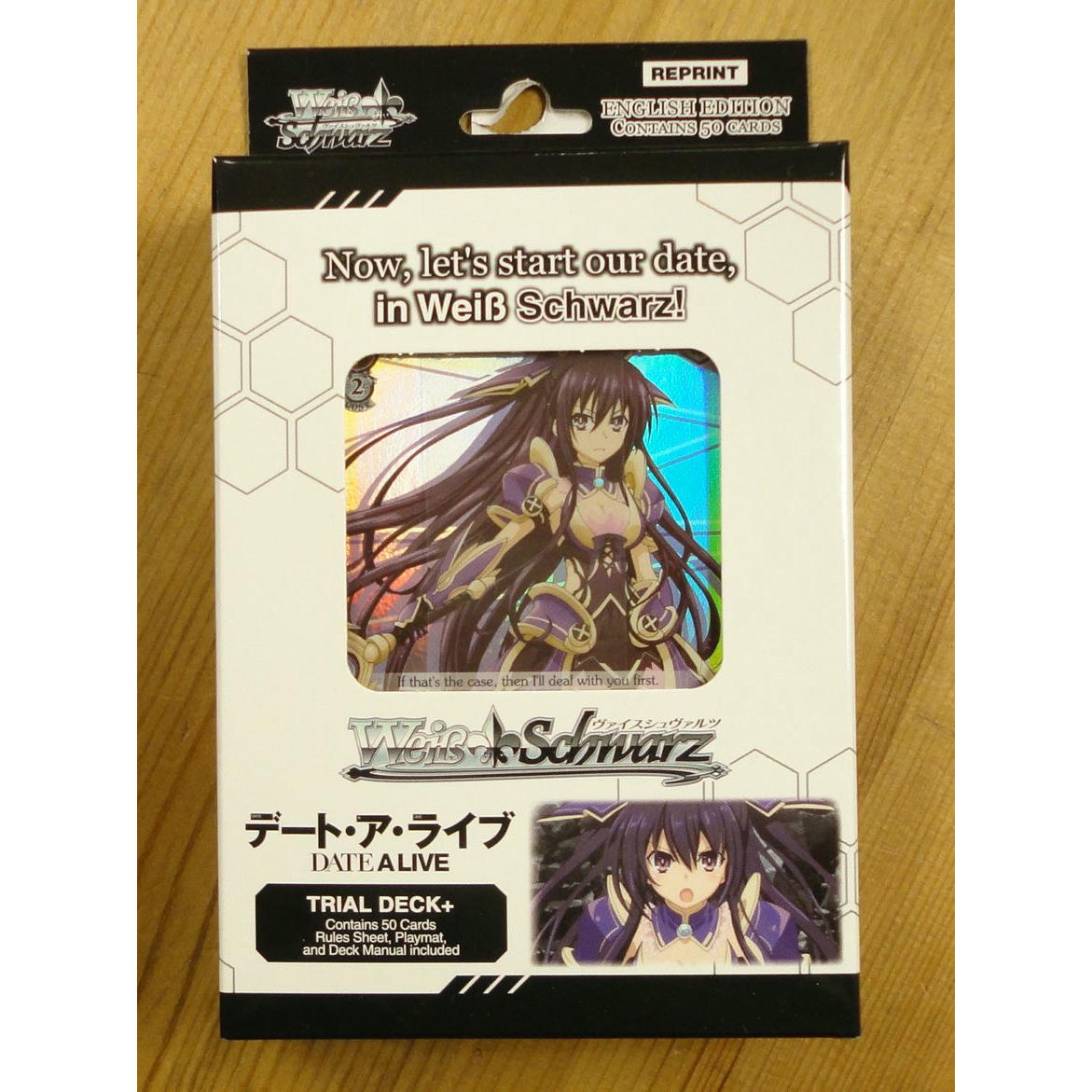 Image of Weiss Schwarz TCG: Date A Live Trial Deck+ WSETDDALW79 Weib SEALED 