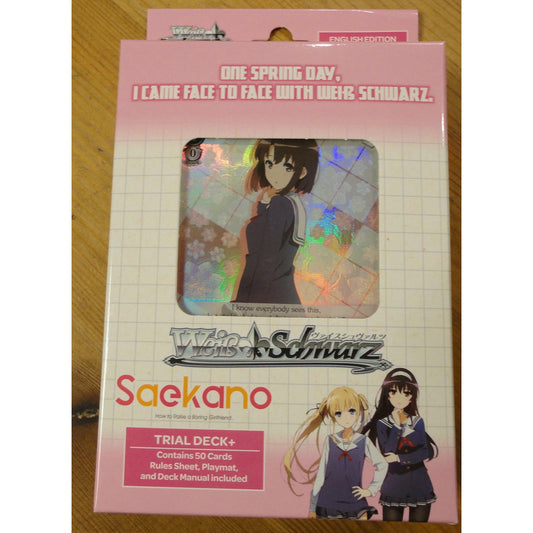 Image of Weiss Schwarz TCG: Saekano: How to Raise a Boring Girlfriend Trial Deck+ WeiB