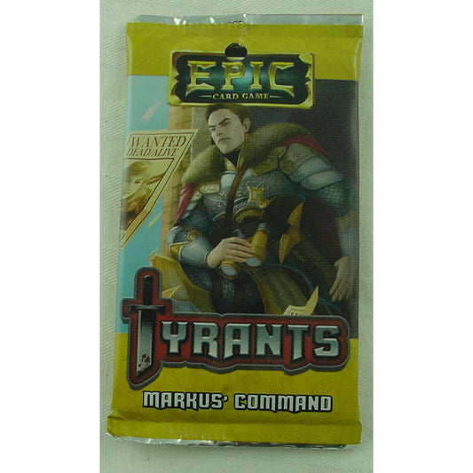 Image of Epic card game: Tyrants - Markus' Command Expansion Pack WWG307-MARKUS