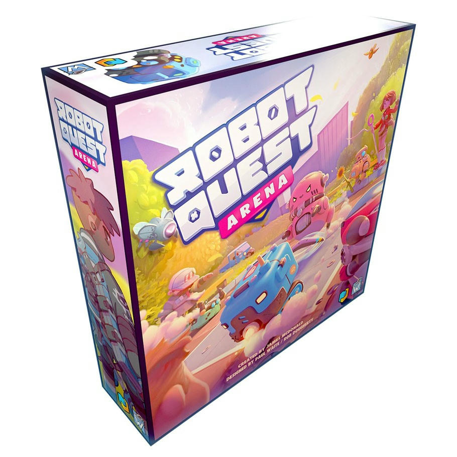 Image of Robot Quest Arena Board Game by Wise Wizard Games WWGRQ800