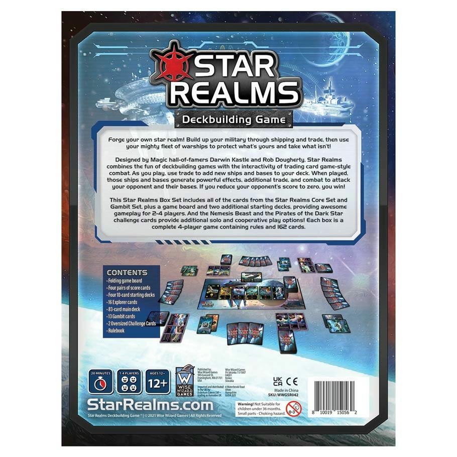 Image of Star Realms Deck Building Game Box Set (1-4 Players) WWGSR042