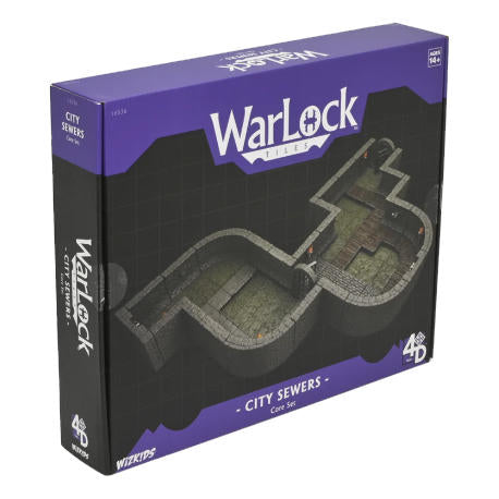 Warlock Tiles Painted City Sewers Fantasy Dungeon Tiles Terrain WZK16536