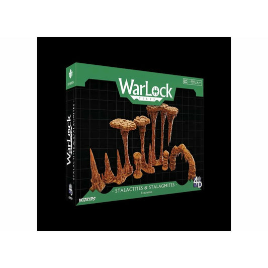 Image of Warlock Tiles Painted Fantasy Dungeon Tiles Stalactites & Stalagmites Expansion