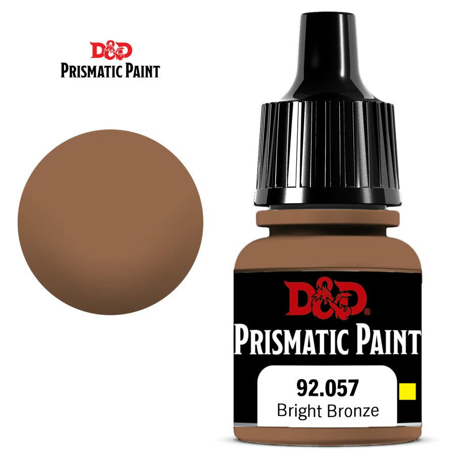Image of Dungeons & Dragons Intermediate Prismatic Paints Bright Bronze WZK67107