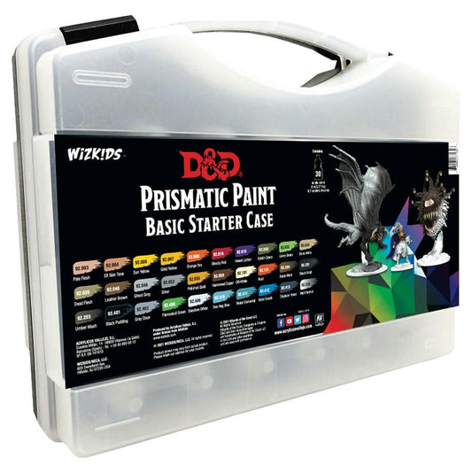 Image of Dungeons & Dragons Basic Starter Prismatic Paints Case Set WZK67160 (30 Paints)