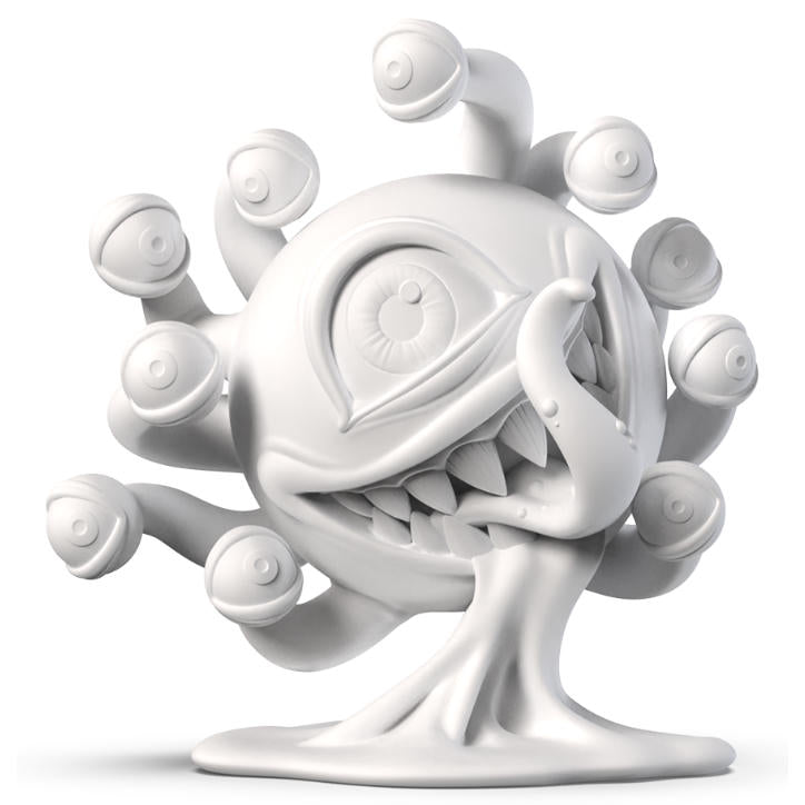 Image of Dungeons & Dragons: Beholder 7in Resin Blank by Kidrobot